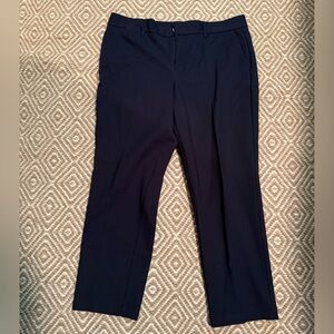 GAP Navy Slim Crop Pants